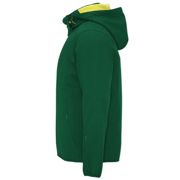 Striukė su gobtuvu "Vytis" (unisex, žalia) - Image 6