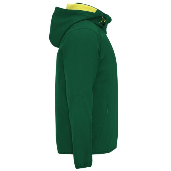Striukė su gobtuvu "Vytis" (unisex, žalia) - Image 7