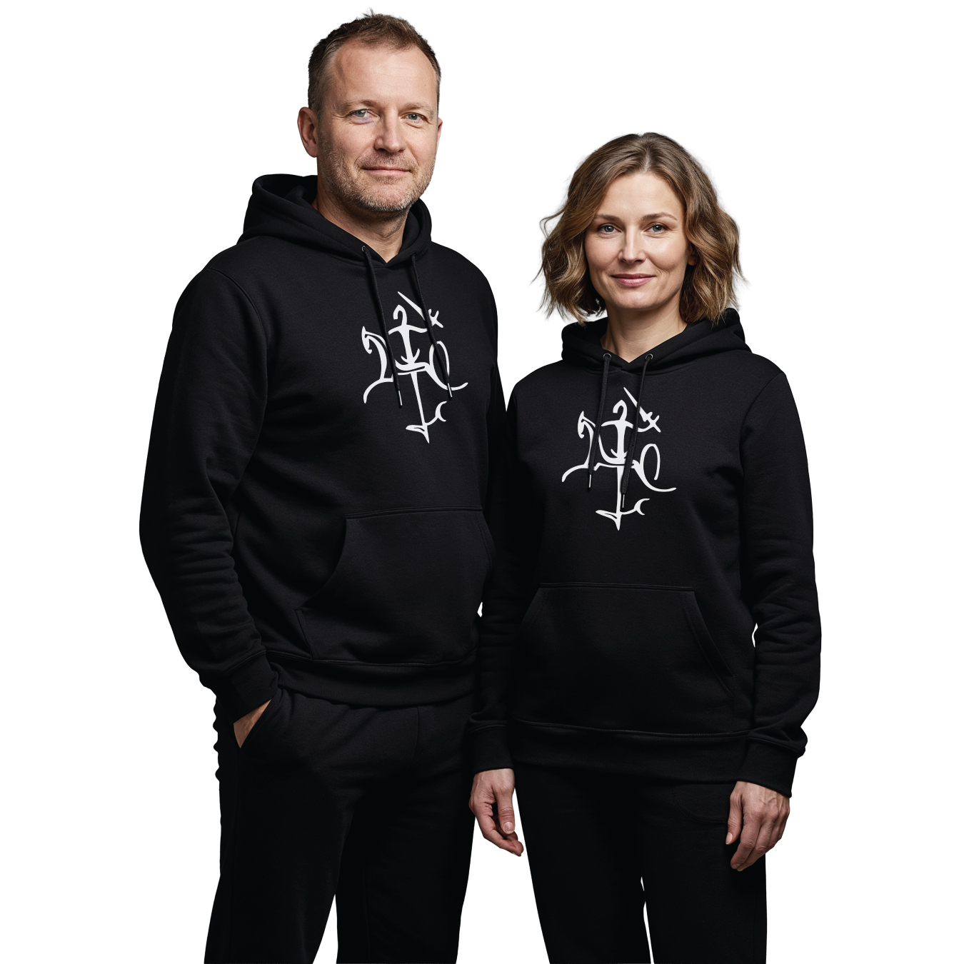 Sportinis kostiumas "Senasis vytis" (unisex, juodas) - Image 2