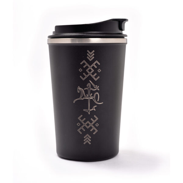 Termo puodelis  (juodas, 400 ml)