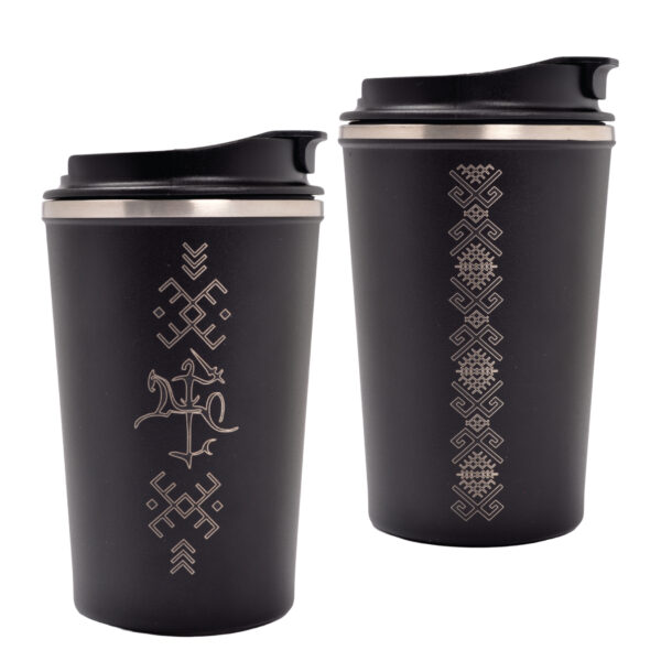 Termo puodelis  (juodas, 400 ml)