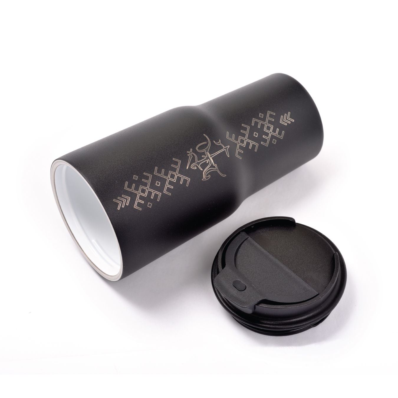 Termo puodelis (juodas, 600 ml) - Image 4