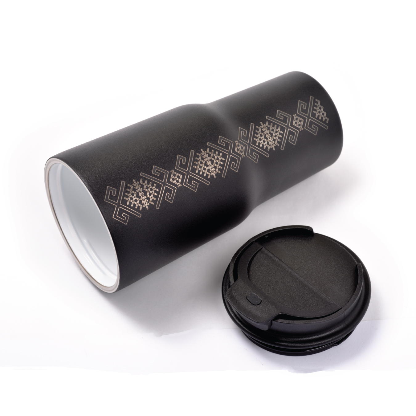 Termo puodelis (juodas, 600 ml) - Image 9