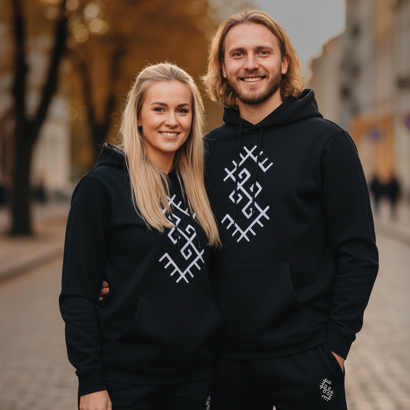 Sportinis kostiumas "Žalčiai" (unisex, juodas)