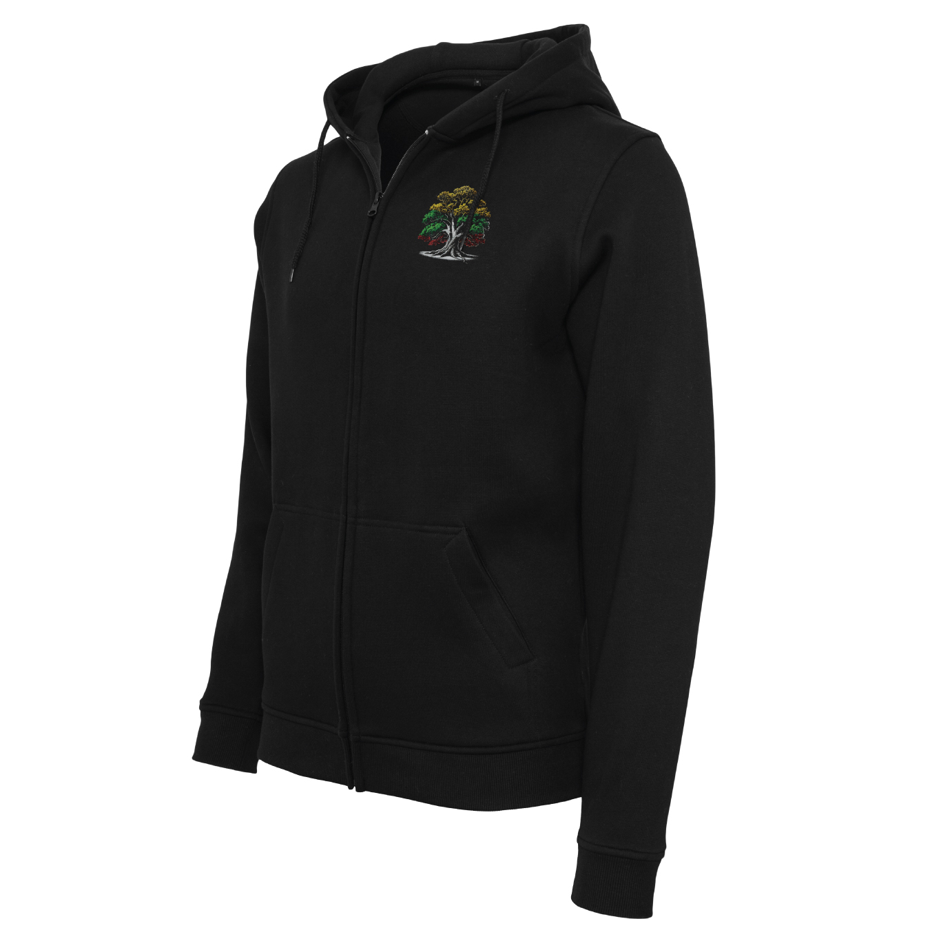 Sportinis kostiumas su užtrauktuku "Ąžuolas širdyje" (juodas) - Image 3