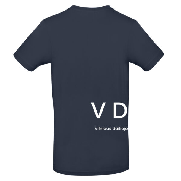 VDČA Marškinėliai, t. mėlyni (vaikiški, unisex (didinti))
