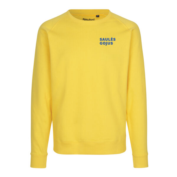 Džemperis „Saulės gojus”, geltonas (vaikiški, unisex)