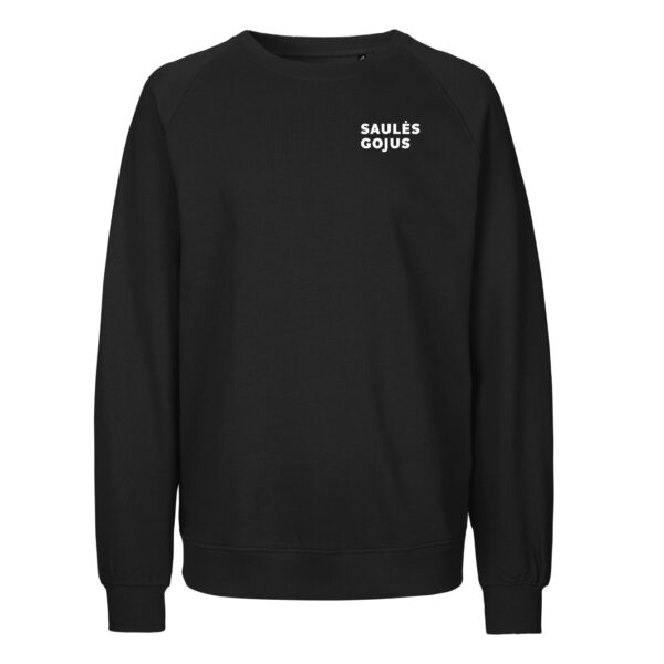 Džemperis „Saulės gojus”, juodas (vaikiški, unisex)