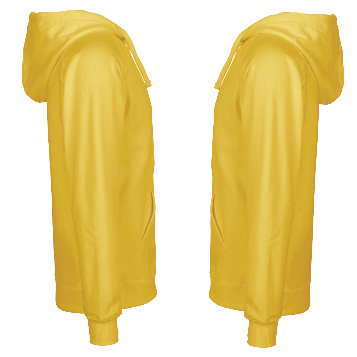 Džemperis su gobtuvu "Saulės gojus", geltonas (vaikiški, unisex) - Image 3