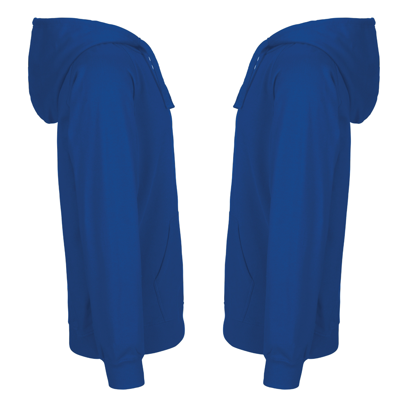 Džemperis su gobtuvu "Saulės gojus", mėlynas (unisex) - Image 3