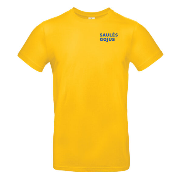 Marškinėliai „Saulės gojus”, geltoni (vaikiški, unisex)