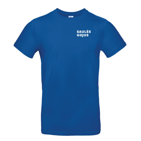 Marškinėliai „Saulės gojus”, mėlyni (vaikiški, unisex)