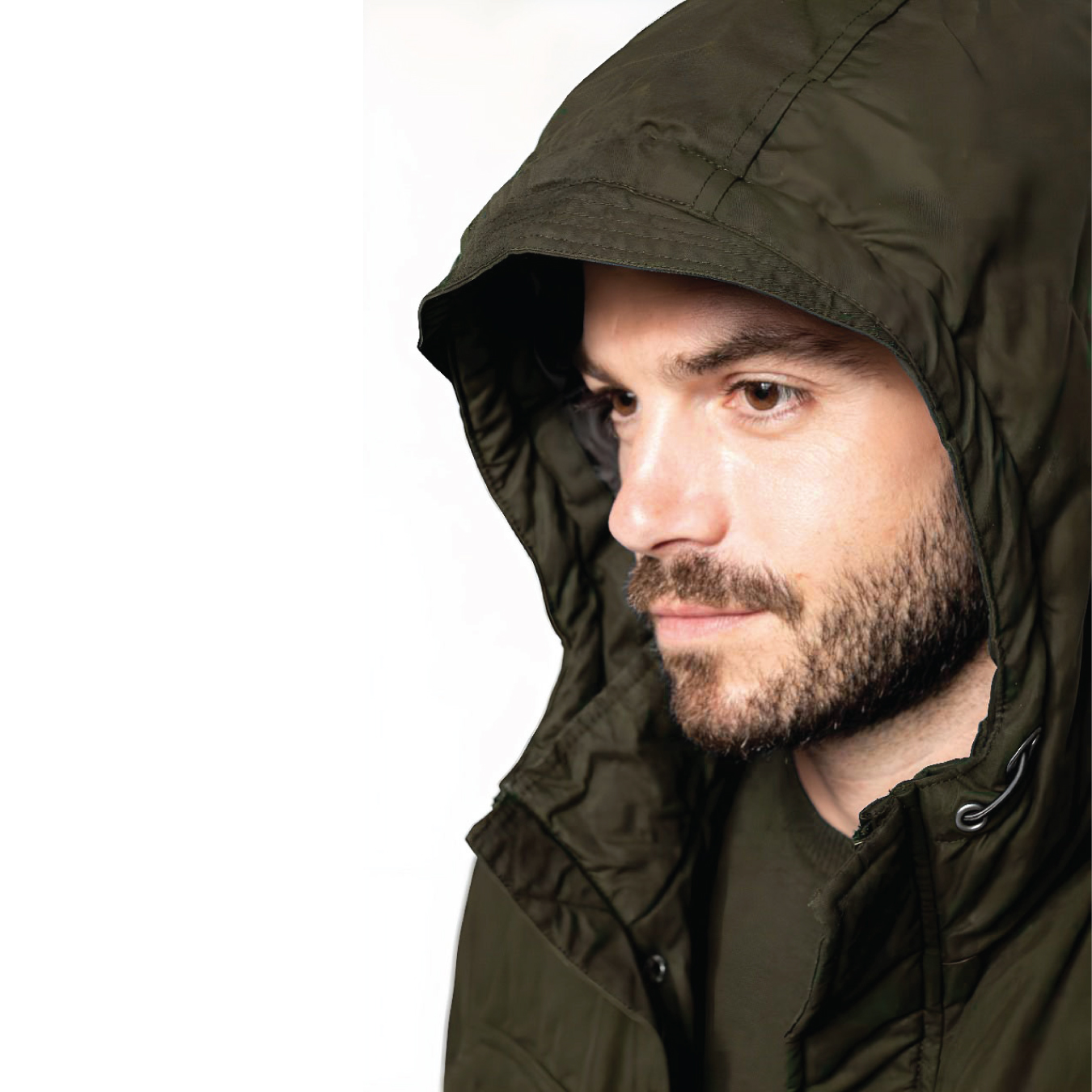 Šilta striukė "Vytis širdyje" (vyriška, t. žalia) - Image 8