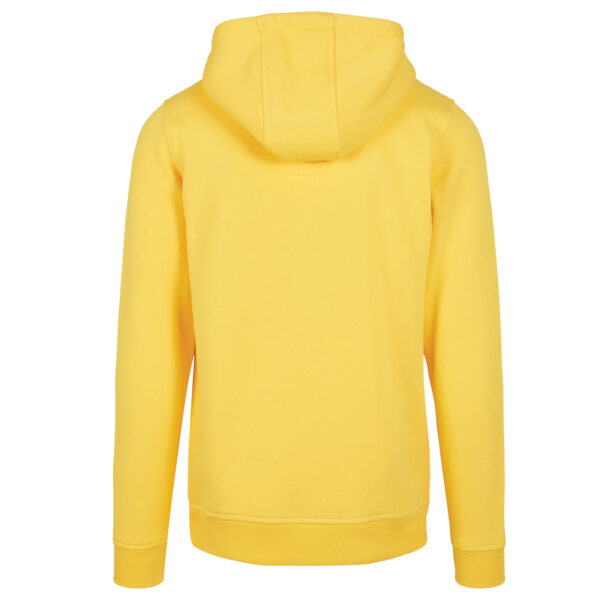 Džemperis su gobtuvu „Fortuna FM” (Unisex, geltonas)