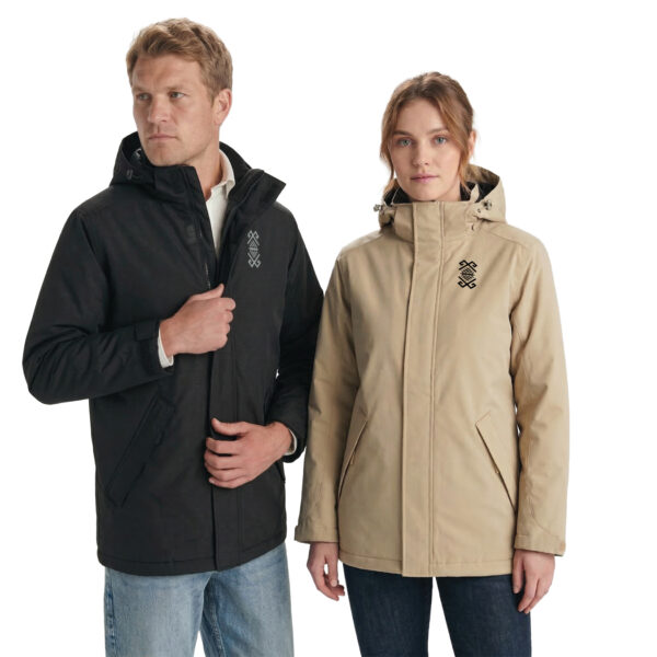 Striukė su paslepiamu gobtuvu „Skliautas”(Juoda arba smėlio sp.)