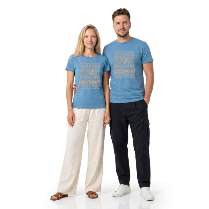 Marškinėliai "Lietuvio kodas" (Unisex, juodi) - Image 8