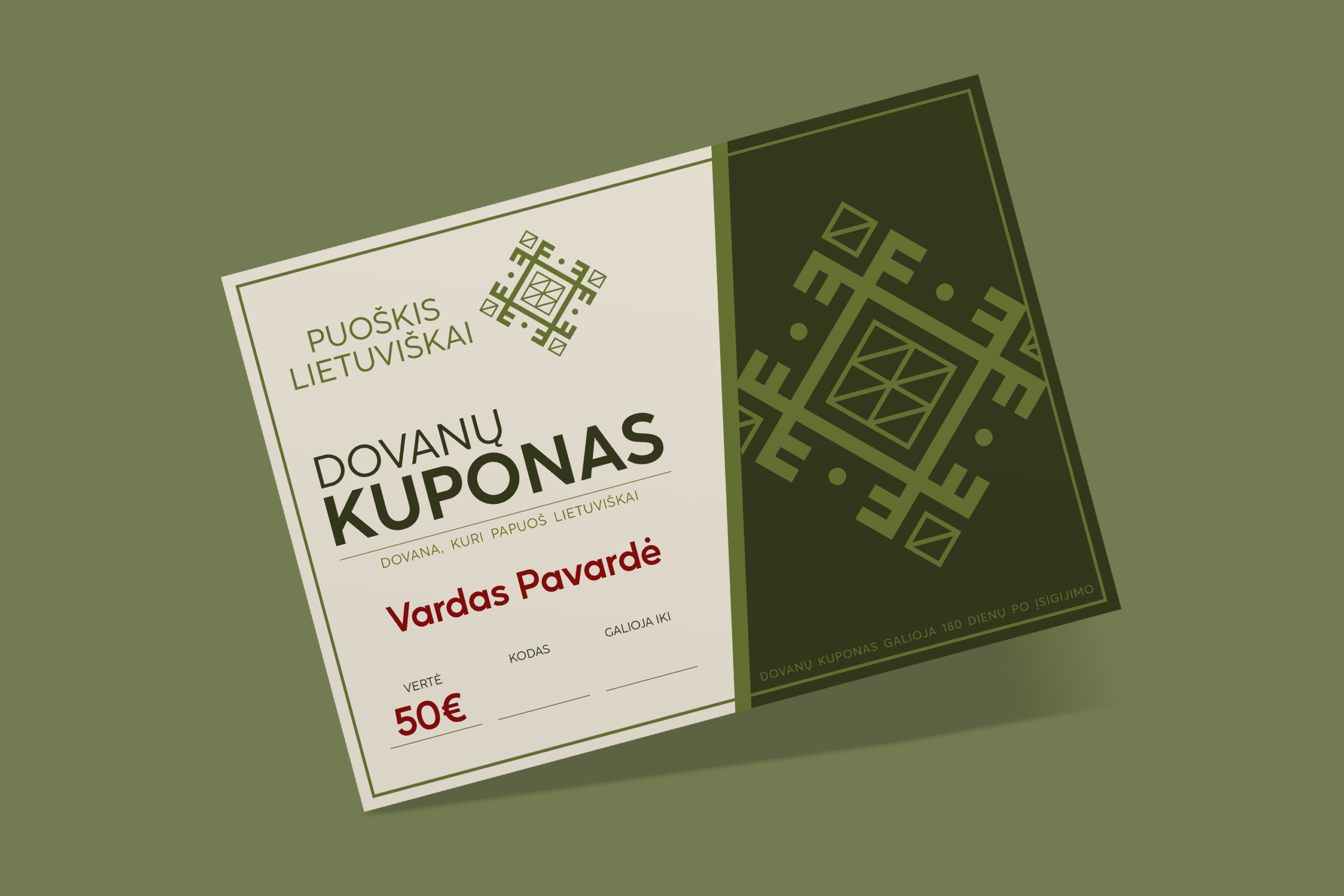 vizualke Dovanų kuponas - Image 1